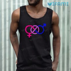 LGBT Shirt Bisexual Couple Symbol LGBT Tank Top