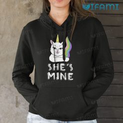 LGBT Shirt Cat Unicorn She’s Mine LGBT Gift