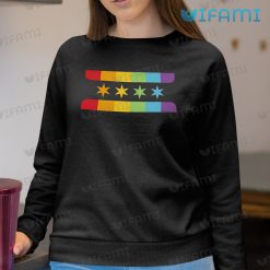 LGBT Shirt Chicago Flag LGBT Sweashirt