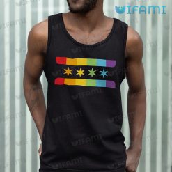 LGBT Shirt Chicago Flag LGBT Tank Top