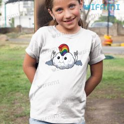 LGBT Shirt Cloud With Rainbow Mohawk LGBT Kid Shirt