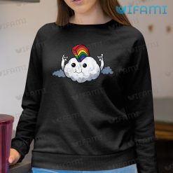 LGBT Shirt Cloud With Rainbow Mohawk LGBT Sweashirt