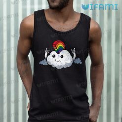 LGBT Shirt Cloud With Rainbow Mohawk LGBT Tank Top