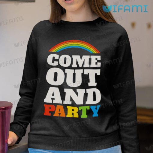 LGBT Shirt Come Out And Party LGBT Gift