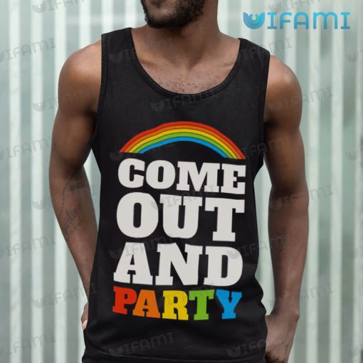 LGBT Shirt Come Out And Party LGBT Gift