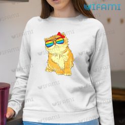 LGBT Shirt Cute Cat In Sunglasses LGBT