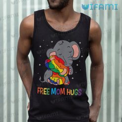 LGBT Shirt Elephant Free Mom Hugs LGBT