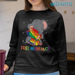 LGBT Shirt Elephant Free Mom Hugs LGBT Sweashirt