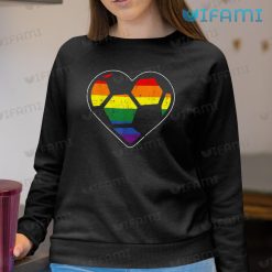 LGBT Shirt Football Heart Sport Rainbow LGBT Sweashirt