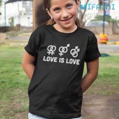 LGBT Shirt Gender Symbol Love Is Love LGBT Kid Shirt