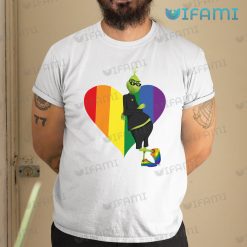 LGBT Shirt Grinch Glasses Heart LGBT Gift