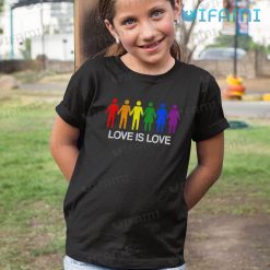 LGBT Shirt Hand In Hand Love Is Love LGBT Kid Shirt