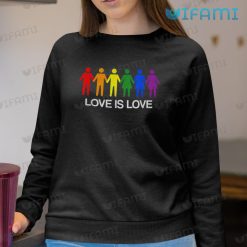 LGBT Shirt Hand In Hand Love Is Love LGBT Sweashirt