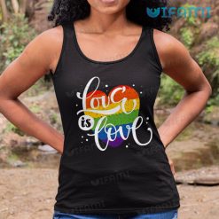 LGBT Shirt Heart Love Is Love LGBT Tank Top