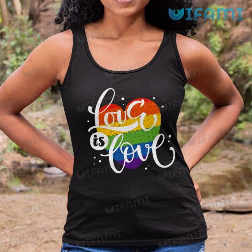 LGBT Shirt Heart Love Is Love LGBT Gift