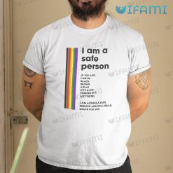 LGBT Shirt I Am A Safe Person LGBT Gift
