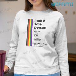 LGBT Shirt I Am A Safe Person LGBT Sweashirt