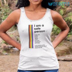 LGBT Shirt I Am A Safe Person LGBT Tank Top