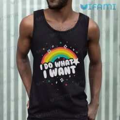 LGBT Shirt I Do What I Want Rainbow Flag LGBT Tank Top