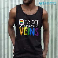 LGBT Shirt Ive Got Rainbow In My Veins LGBT Tank Top