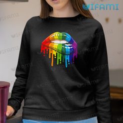 LGBT Shirt Lips Melting Pattern LGBT Sweashirt