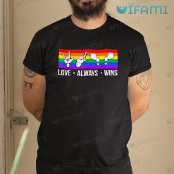 LGBT Shirt Love Always Wins ASL LGBT Gift