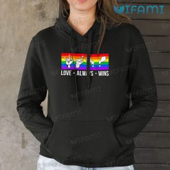 LGBT Shirt Love Always Wins ASL LGBT Gift