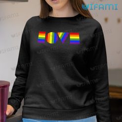 LGBT Shirt Love Geometric LGBT Sweashirt