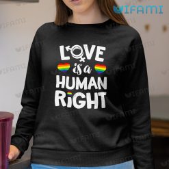 LGBT Shirt Love Is A Human Right LGBT Gift 4