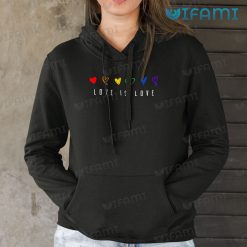 LGBT Shirt Love Is Love Heart LGBT Hoodie