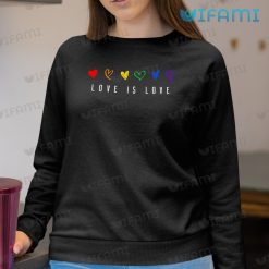 LGBT Shirt Love Is Love Heart LGBT Sweashirt