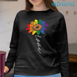 LGBT Shirt Love Sunflower Rainbow Flag LGBT Sweashirt