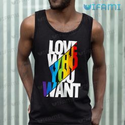 LGBT Shirt Love Who You Want LGBT Tank Top
