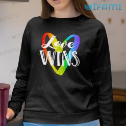 LGBT Shirt Love Wins Heart LGBT Sweashirt