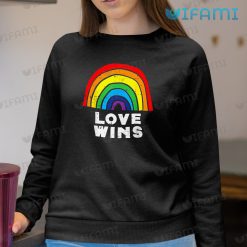 LGBT Shirt Love Wins Rainbow Flag LGBT Sweashirt