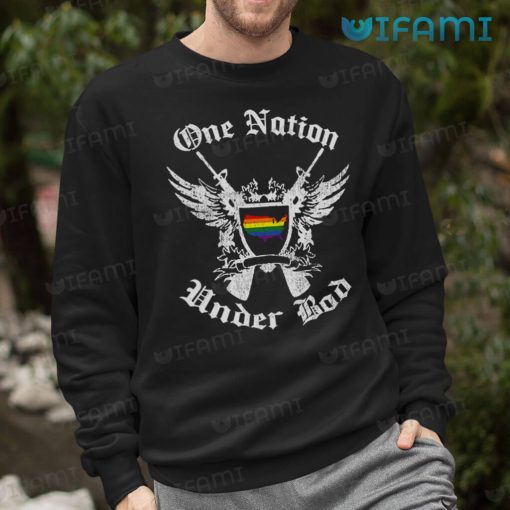 LGBT Shirt One Nation Under God LGBT Gift