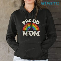LGBT Shirt Proud Mom Rainbow LGBT Gift