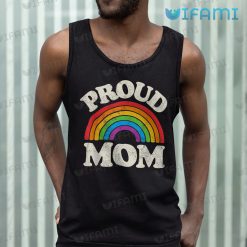 LGBT Shirt Proud Mom Rainbow LGBT Tank Top