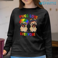 LGBT Shirt Pugs Love Everyone LGBT Gift 4