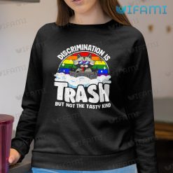 LGBT Shirt Raccoon Discrimination Is Trash LGBT Sweashirt