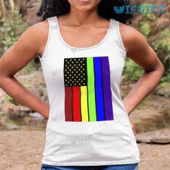 LGBT Shirt Rainbow American Flag LGBT Tank Top