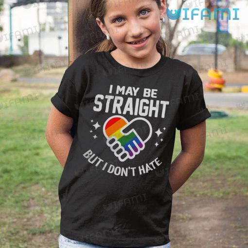 LGBT Shirt Shake Hands I May Be Straight But I Don’t Hate LGBT Gift