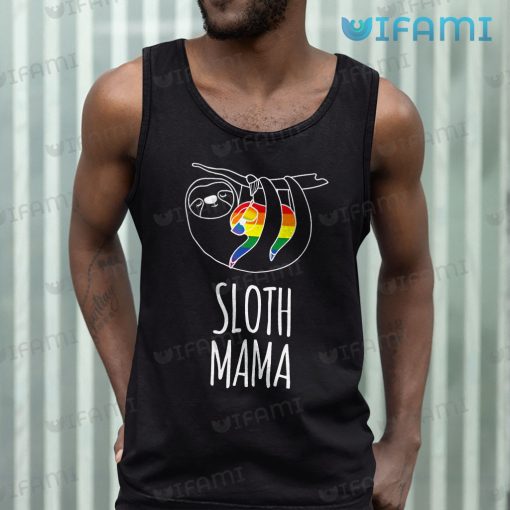 LGBT Shirt Sloth Mama LGBT Gift