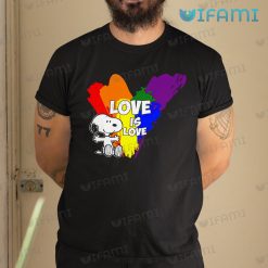 LGBT Shirt Snoopy Love Is Love LGBT Gift