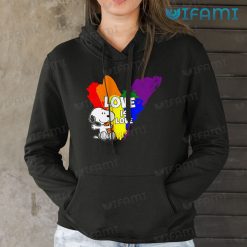 LGBT Shirt Snoopy Love Is Love LGBT Gift