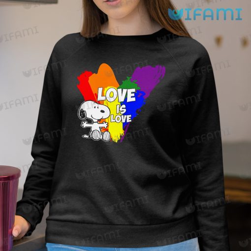 LGBT Shirt Snoopy Love Is Love LGBT Gift