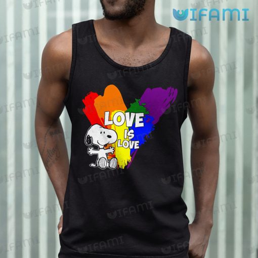 LGBT Shirt Snoopy Love Is Love LGBT Gift