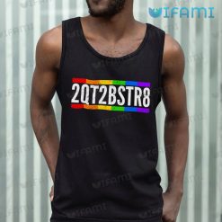 LGBT Shirt Too Cute To Be Straight 2QT2BSTR8 LGBT Tank Top