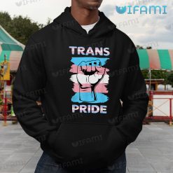 LGBT Shirt Transgender Flag Hand Symbol Fist LGBT Gift 2