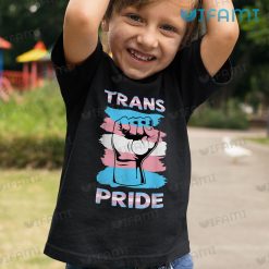 LGBT Shirt Transgender Flag Hand Symbol Fist LGBT Gift 3